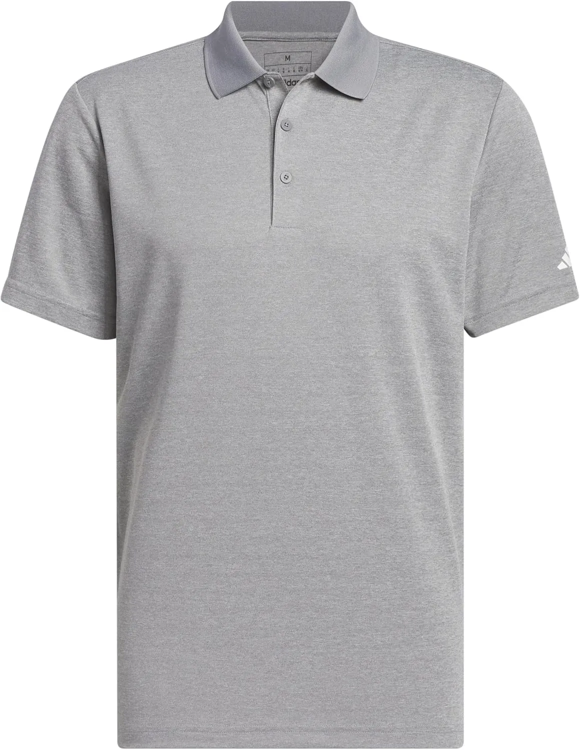 adidas Men's Core Performance Heather Polo Shirt