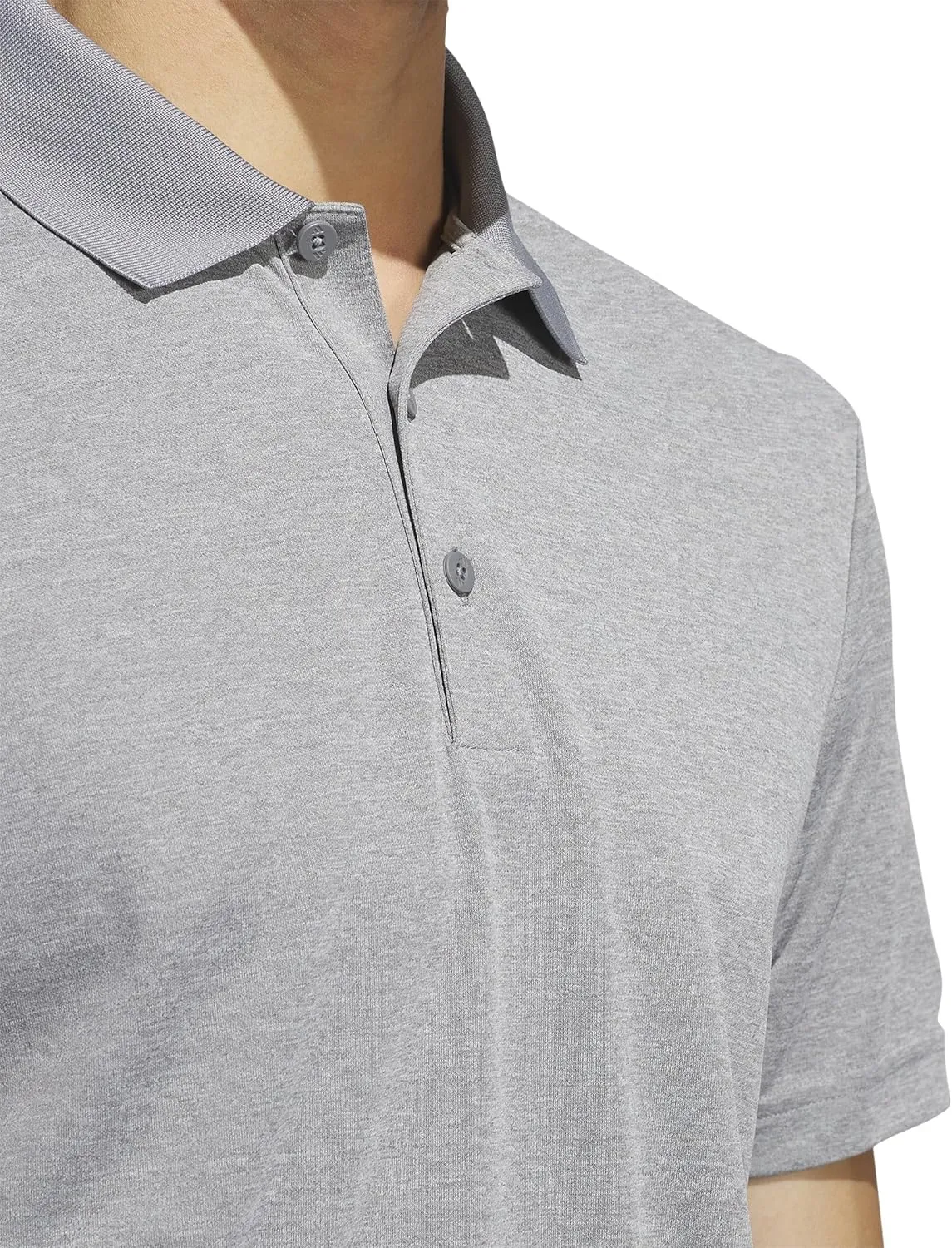 adidas Men's Core Performance Heather Polo Shirt