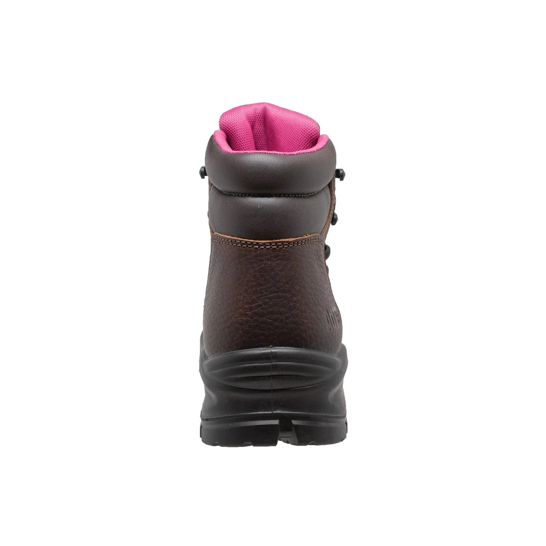 AdTec Women's 6" Waterproof Cap Toe Work Boot Brown