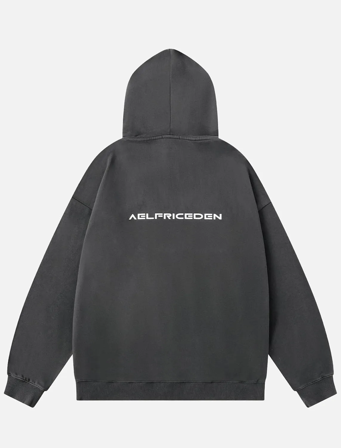 Aelfric Eden Oversized Hoodie Heavyweight Vintage Streetwear Star Graphic Hoodies Pullover with Pockets