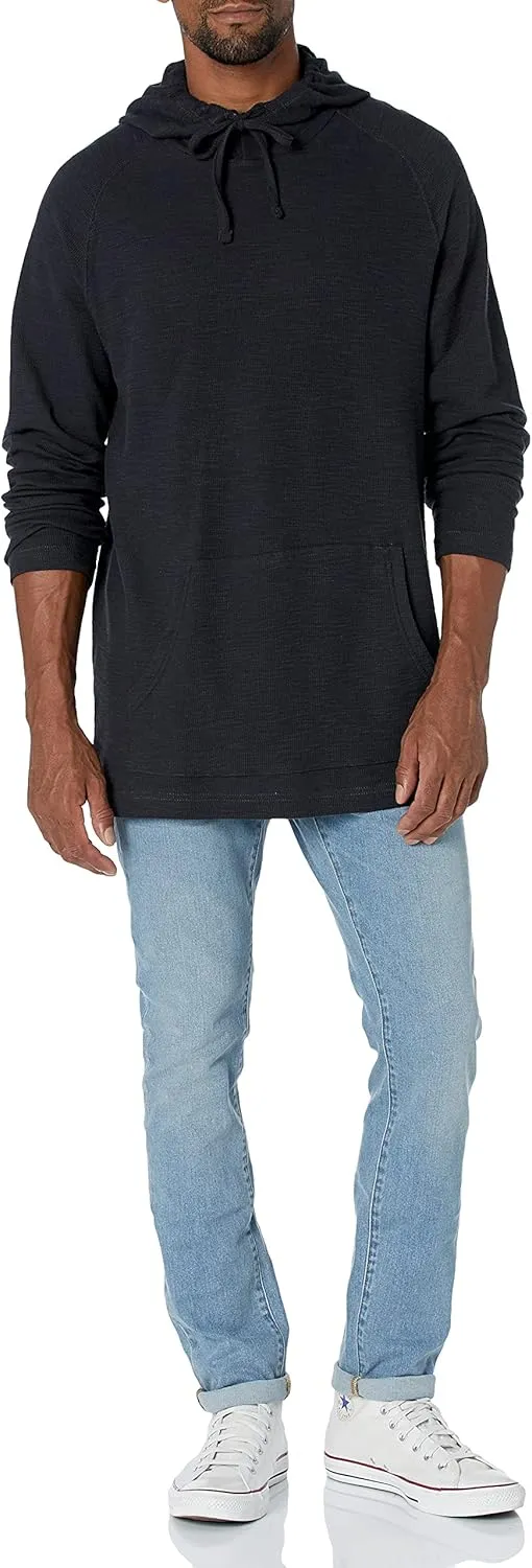 Amazon Essentials Men's Pullover Hoodie, Long-Sleeve Slub Thermal (Previously GoodThreads)