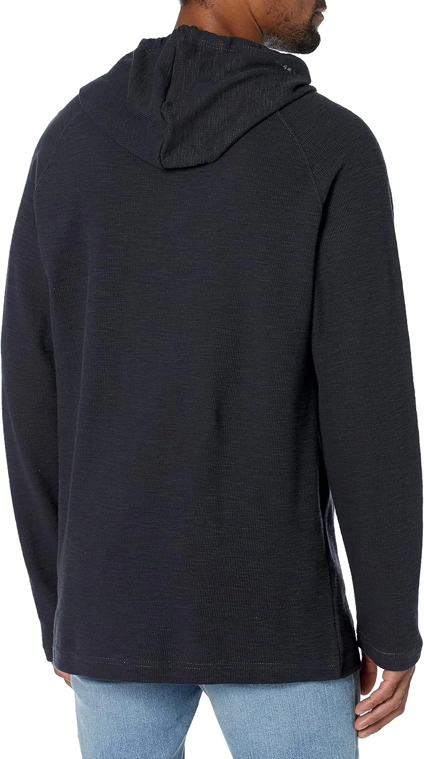 Amazon Essentials Men's Pullover Hoodie, Long-Sleeve Slub Thermal (Previously GoodThreads)
