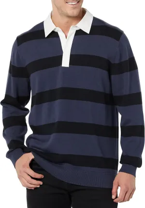 Amazon Essentials Men's Rugby Sweater