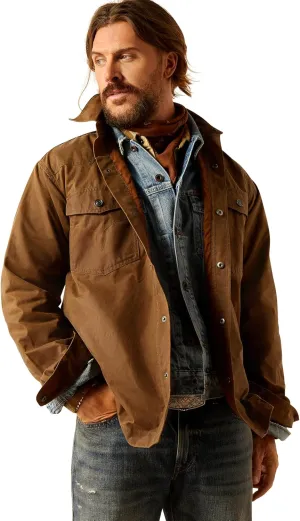 Ariat Men's Yellowstone Herder Waxed Shirt Jacket