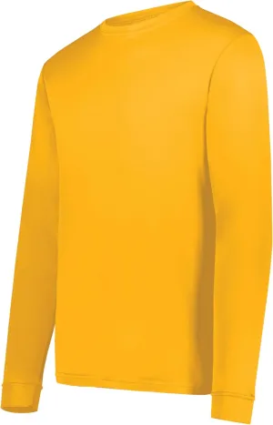 Augusta Sportswear Wicking Long Sleeve Sun Protection Athletic Shirt for Running, Hiking, Fishing, and Outdoor Activities