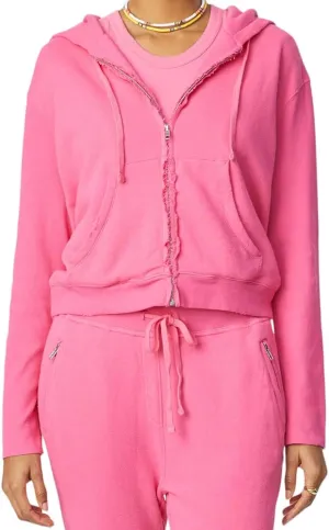 Bandier x Sincerely Jules The Juniper Zip Up Hoodie