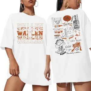 BANGELY Boho Cow Skull Women Country Music T-Shirt Vintage Western Rodeo Graphic Tee 80 90s Music Lover Short Sleeve Top