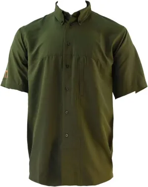 Beretta Men's Breathable Hunting Sun Protection Short Sleeve Buzzi Shooting Shirt