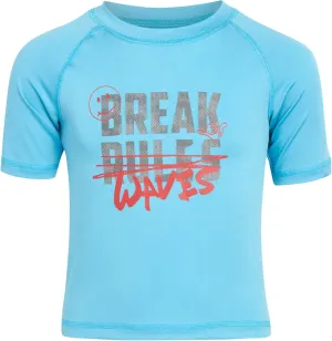 Big Chill Boys' Rash Guard Swim Shirt - UPF 50  Long Sleeve UV Sun Protection Swim Shirt Quick Dry (Size: 5-16)