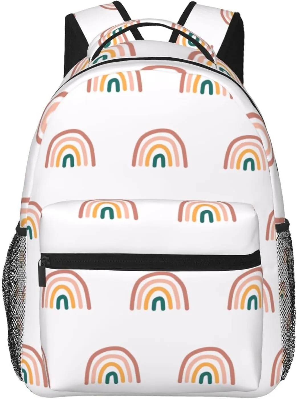 Boho Rainbow Backpack Laptop Backpack Sports Travel Shoulder bag Light casual backpack