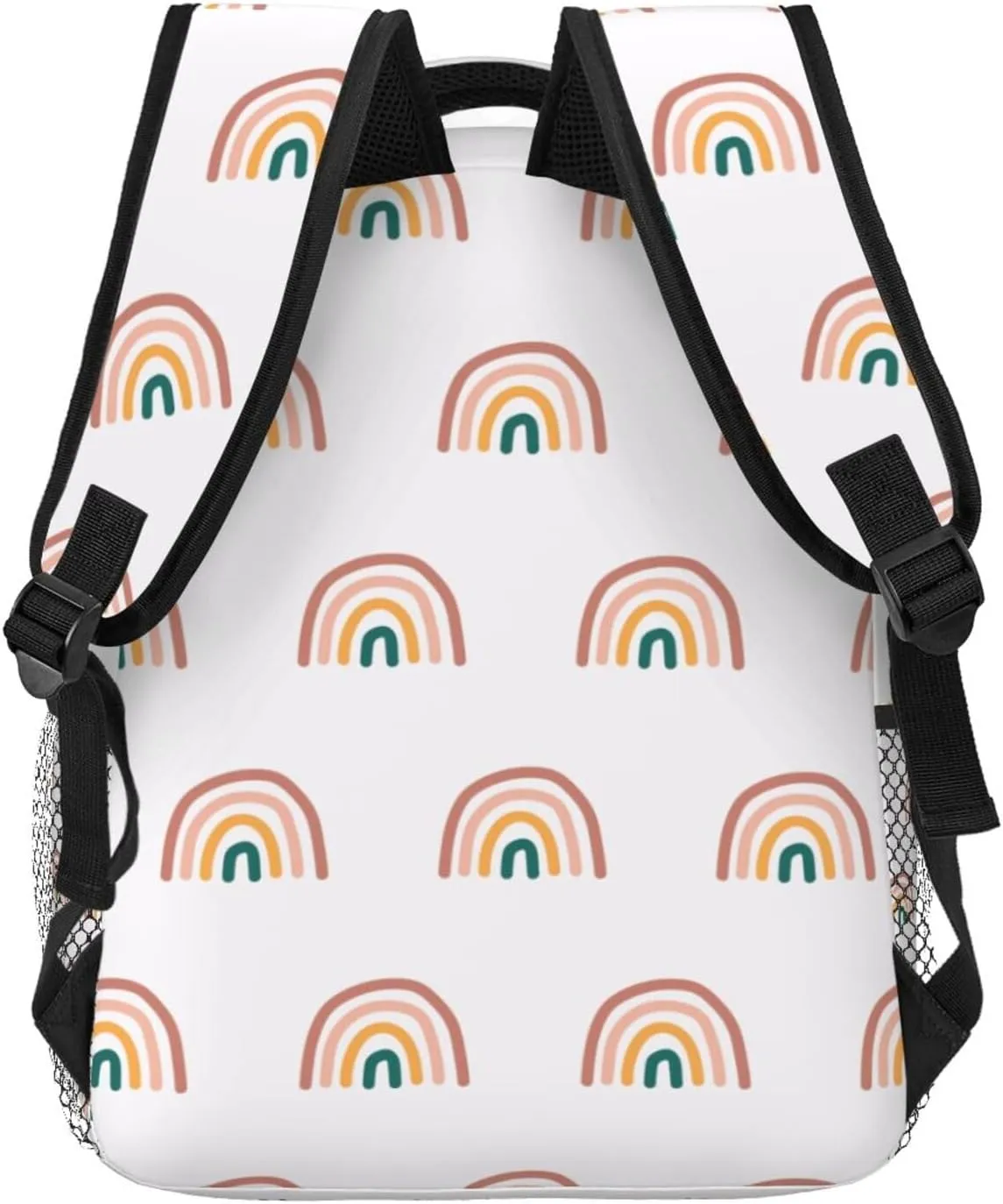 Boho Rainbow Backpack Laptop Backpack Sports Travel Shoulder bag Light casual backpack