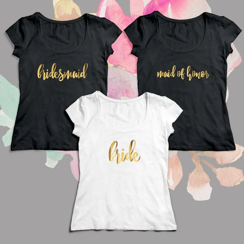 Bridal Party Scoop Neck Tee