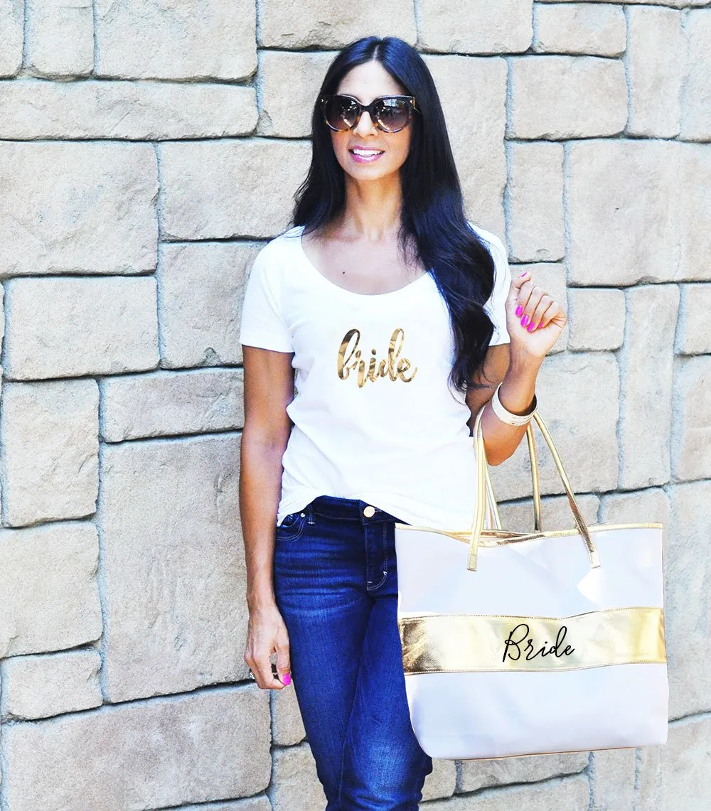 Bridal Party Scoop Neck Tee