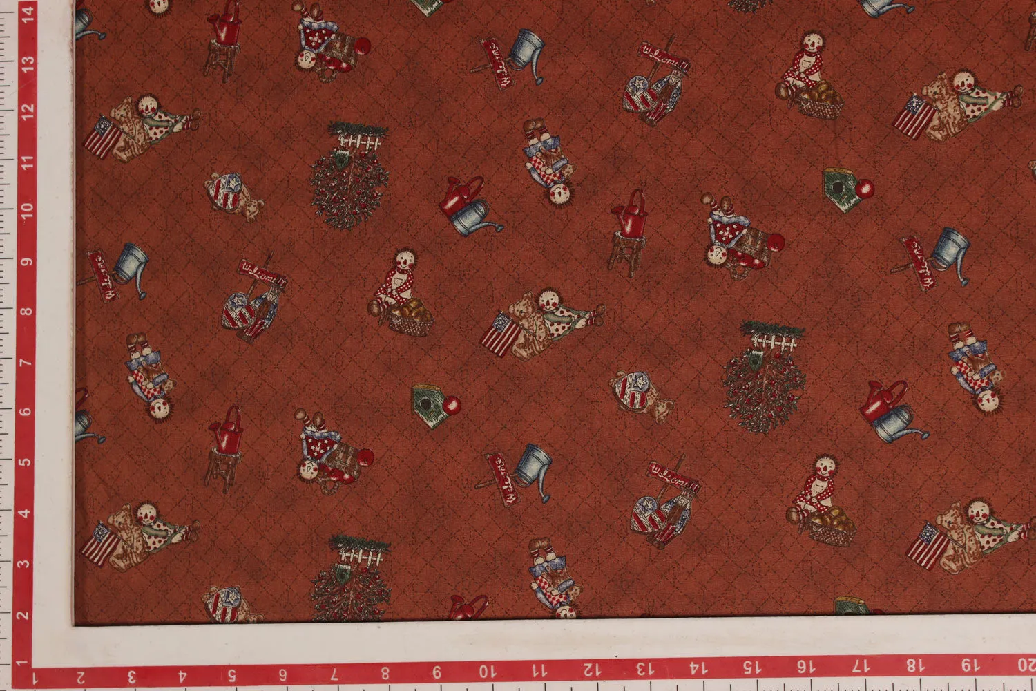 Brown Cotton Poplin Fabric