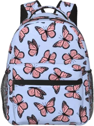 Butterflies Backpack Laptop Backpack Sports Travel Shoulder bag Light casual backpack