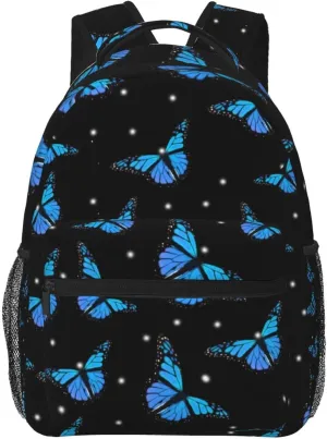 Butterflies Backpack Laptop Backpack Sports Travel Shoulder bag Light casual backpack