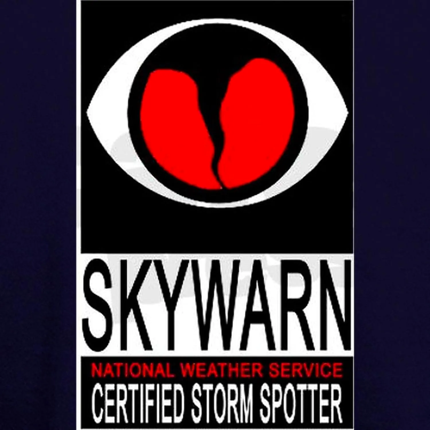 CafePress Skywarn Spotter Sweatshirt Women's Zip-up Hoodie Sweatshirt