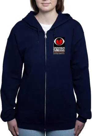 CafePress Skywarn Spotter Sweatshirt Women's Zip-up Hoodie Sweatshirt
