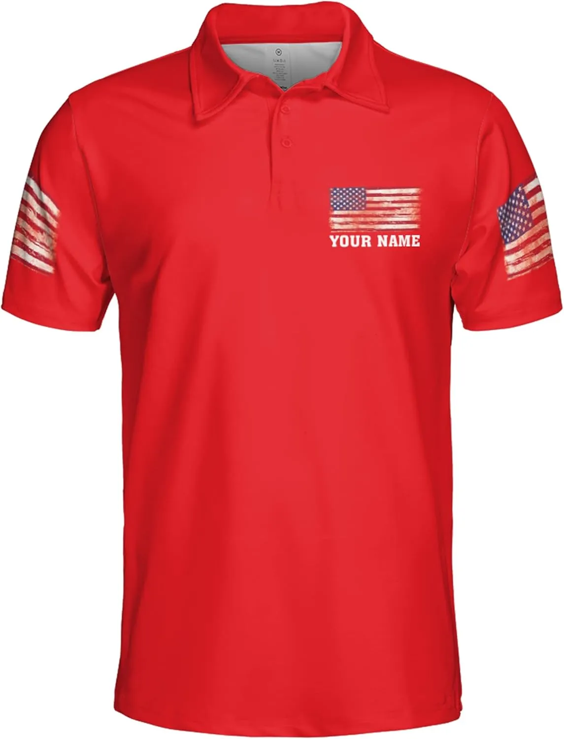 Camelliaa Shop Personalized On Friday We Wear Red Remember Everyone Deployed Polo Shirt S-5XL