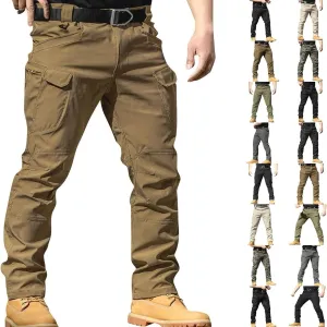 Cargo Pants for Men Baggy Outdoor Waterproof Hiking Work Pants Stretch Multi Pockets Lightweight Classic Tactical Pant