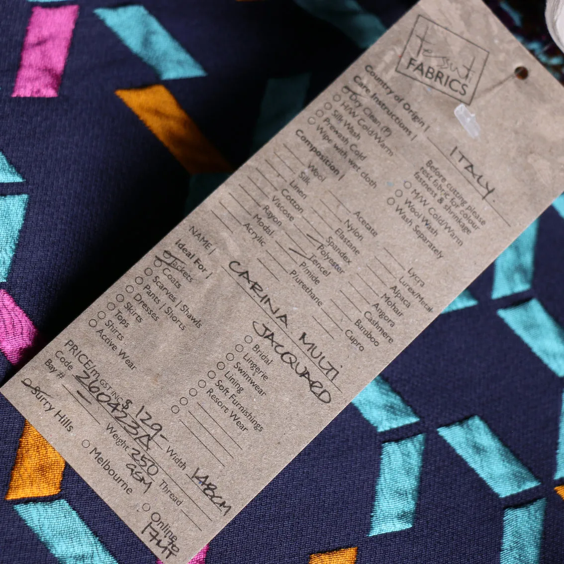 Carina Multi Jacquard