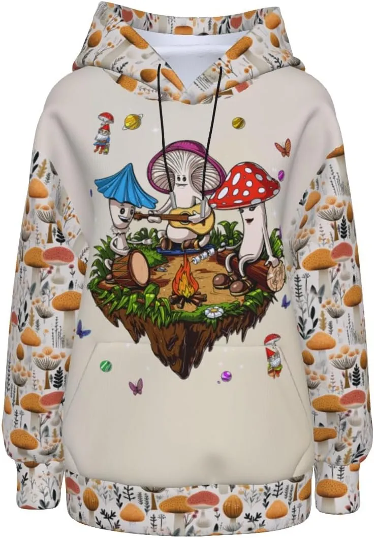 Cat Ear Hoodie For Women Teen Novelty Pullover Print 3D Cute Sweatshirt Long Sleeve Hoodies Girls