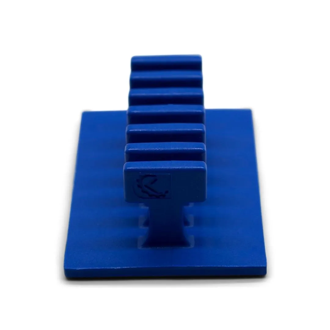 Centipede® 38 x 54 mm (1.5 x 2 in) Blue Flexible Crease Glue Tab