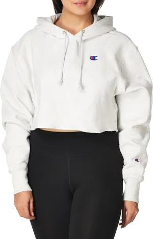 Champion Women's Cropped Pullover Hoodie