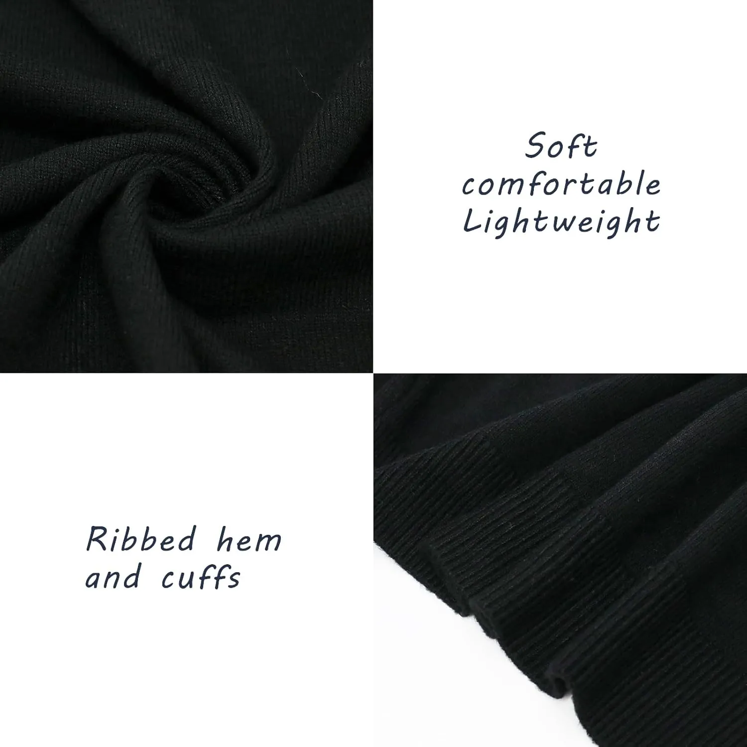 Ciormis Men's Cardigan Sweaters with Buttons - Casual V Neck Long Sleeve Knitted Knitted Sweater with Pockets