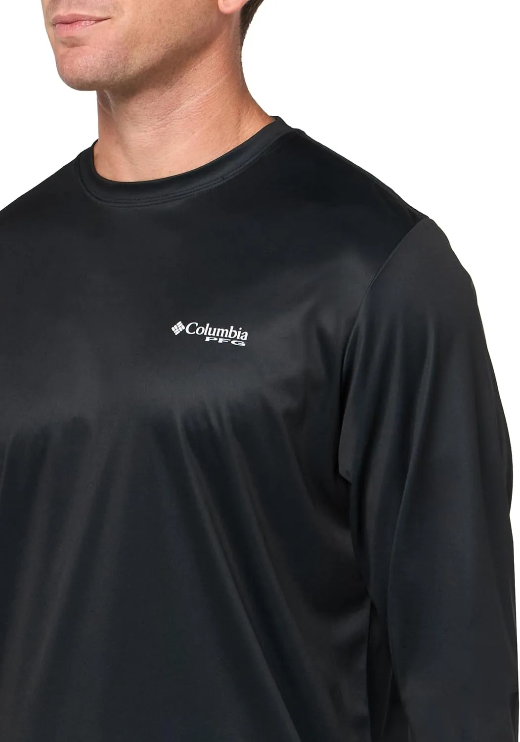 Columbia Men's PFG Terminal Tackle Fish Flag Long Sleeve Fishing Shirt