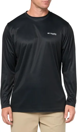 Columbia Men's PFG Terminal Tackle Fish Flag Long Sleeve Fishing Shirt