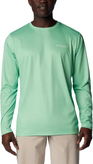 Columbia Men's PFG Terminal Tackle Fish Flag Long Sleeve Fishing Shirt
