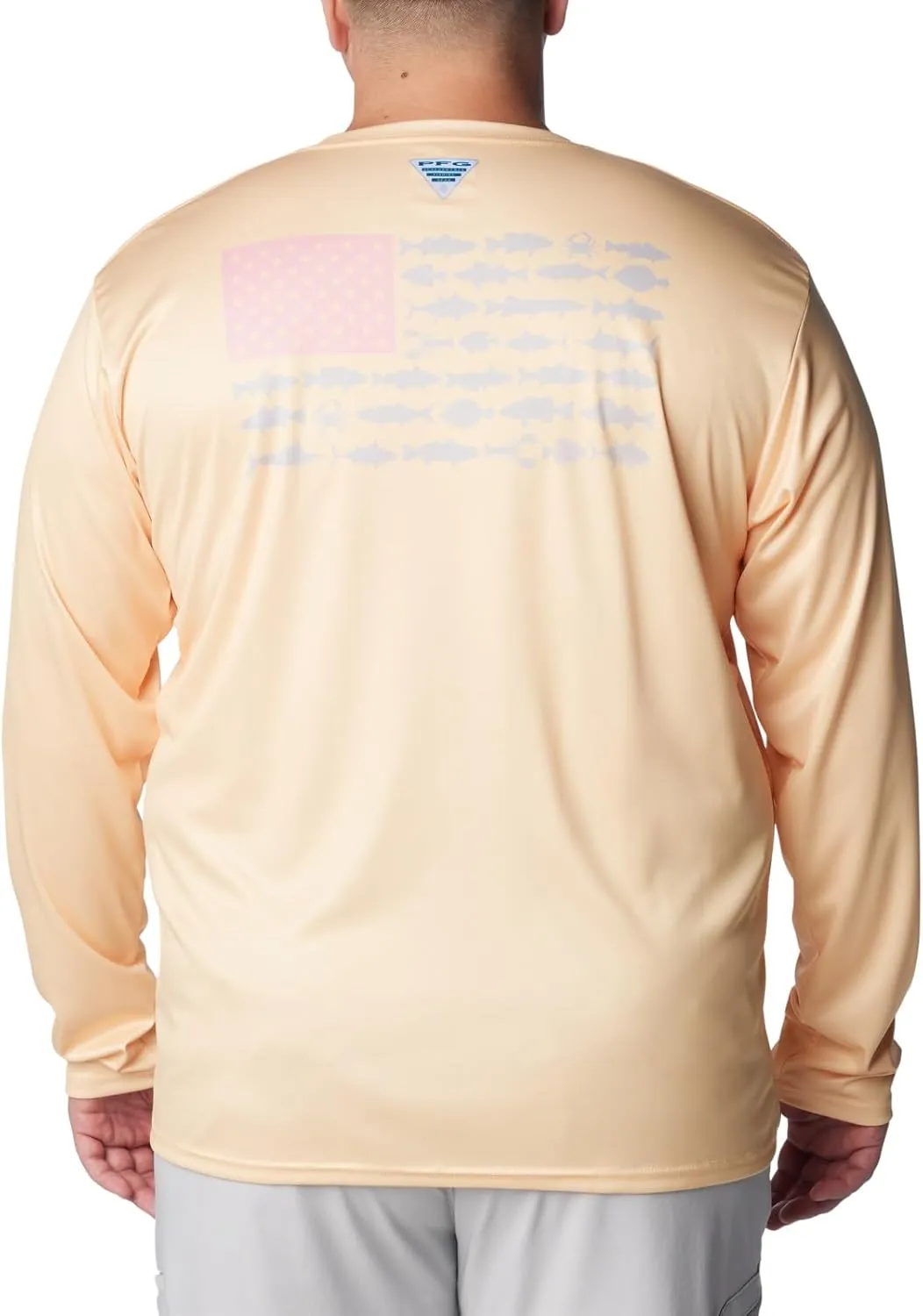 Columbia Men's Terminal Tackle PFG Fish Flag Long Sleeve