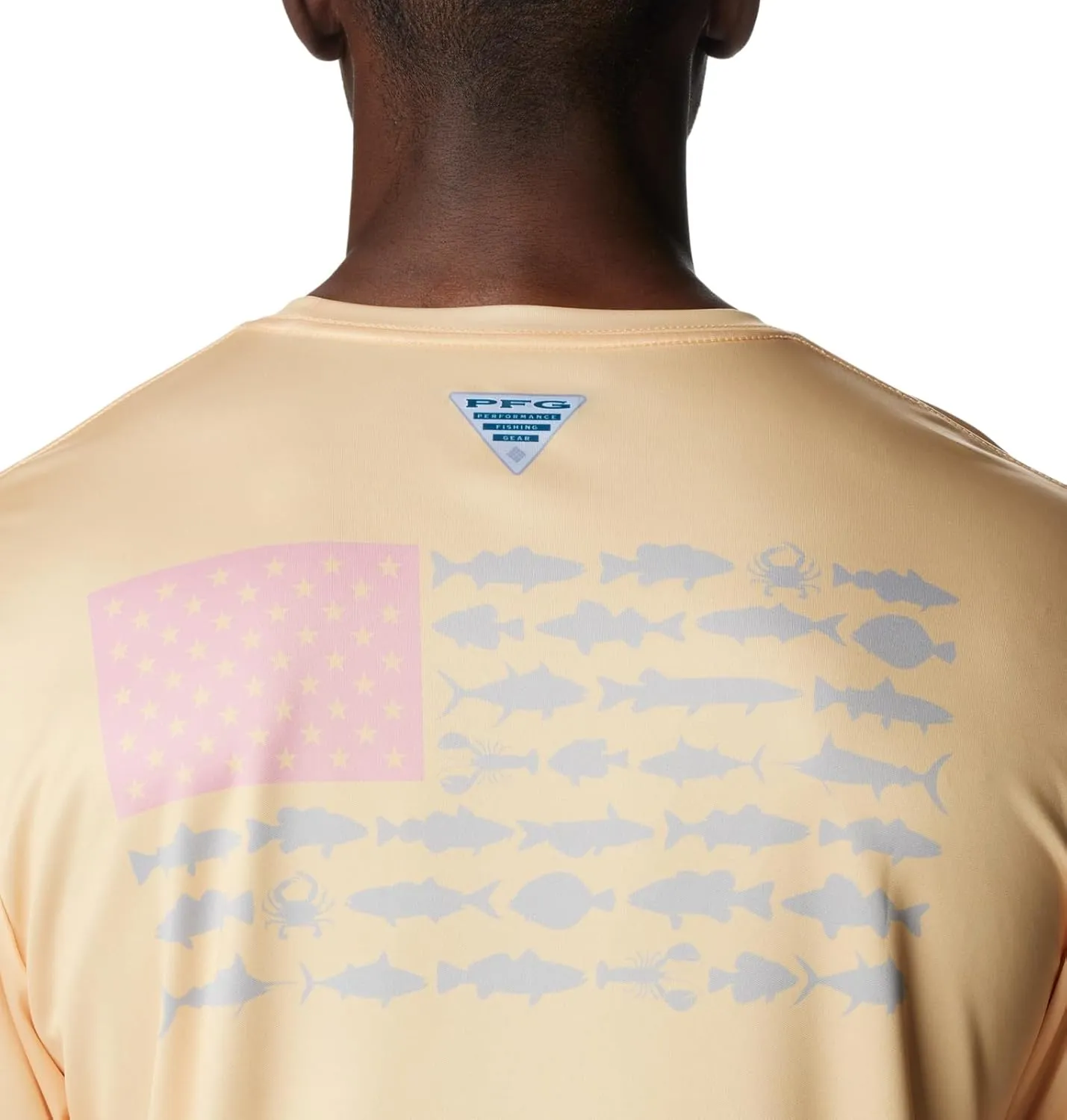 Columbia Men's Terminal Tackle PFG Fish Flag Long Sleeve
