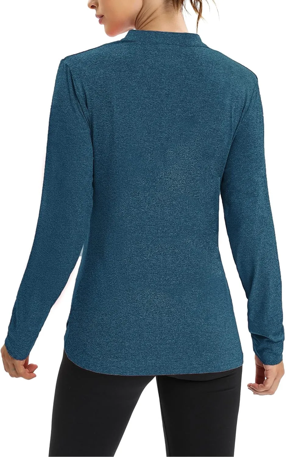 COOrun Workout Shirts for Women Long Sleeve Yoga Tops Casual Hiking Tee Shirt Athletic Breathable Top Quick Dry