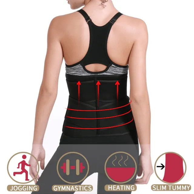Corset Waist Cincher Shaper Slimming Sweat Belt