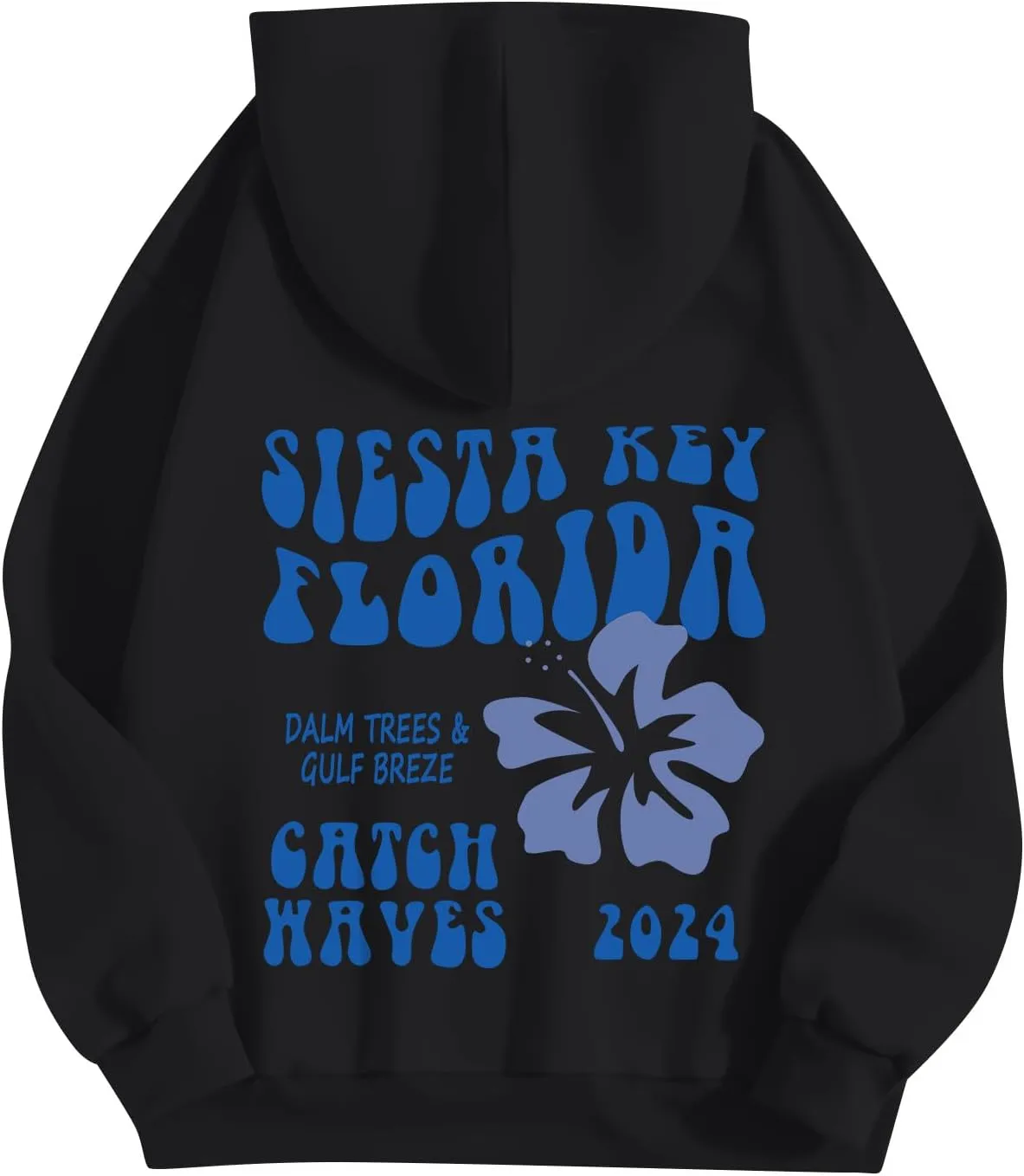 Cute Clothes For Teen Girls Long Sleeve Drawstring Letter Printed O Neck Casual Pullover Tops