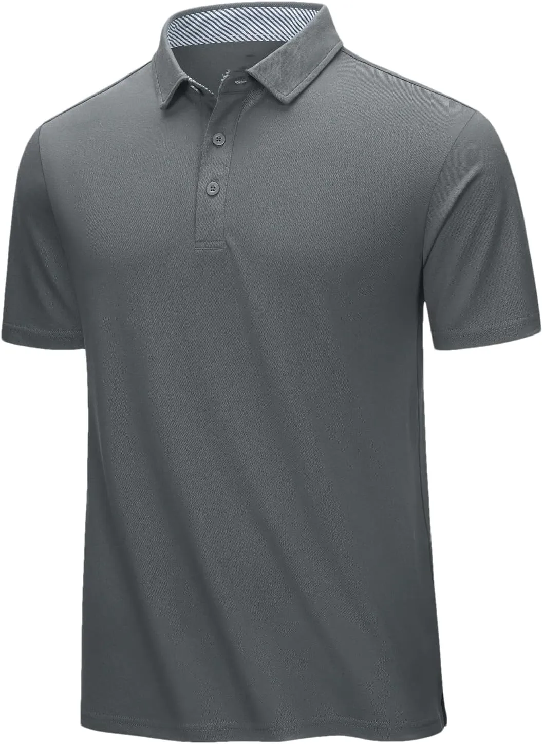 Dcvmvmn Mens Summer Cotton Blend Golf Polos Shirts Work T-Shirts Quick Dry Casual Short Sleeve Tops Tee