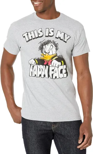 Disney Men's Donald Duck Face T-Shirt