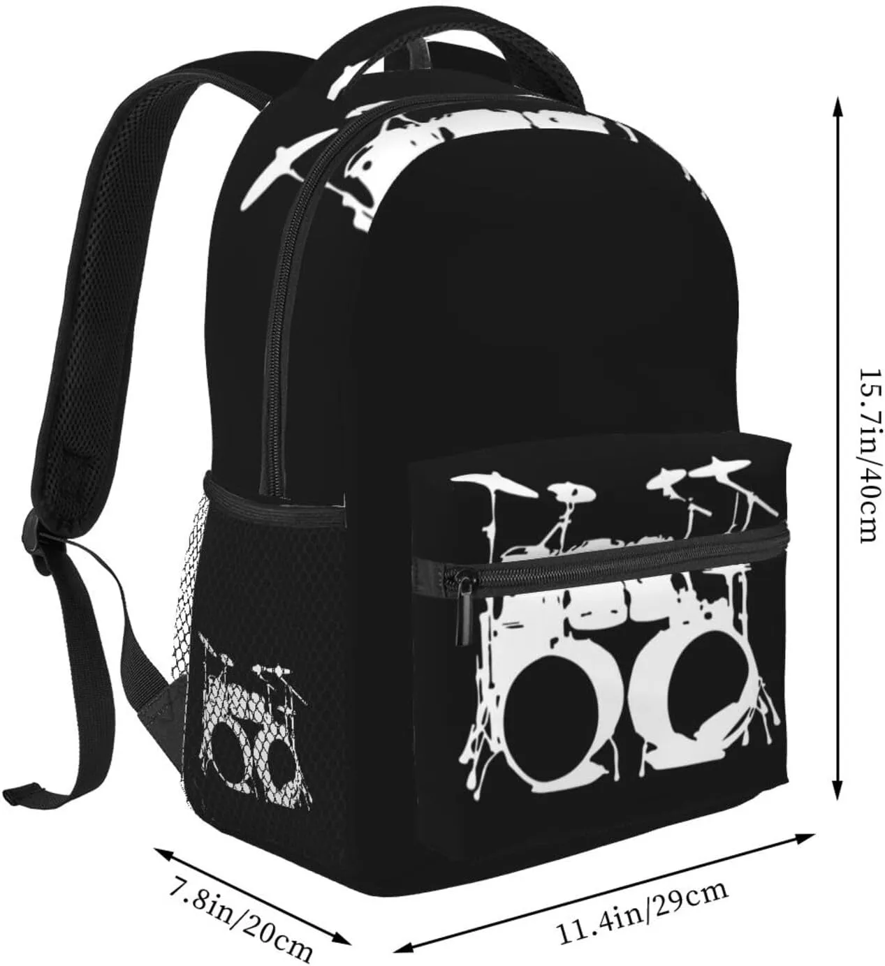 Drumms Drummer Backpack Laptop Backpack Sports Travel Shoulder bag Light casual backpack
