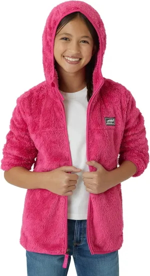 Eddie Bauer Kids' Zip Up - Kids' Full Zip Ultra Soft Sherpa Fleece Hoodie Sweatshirt for Boys and Girls (5-20)