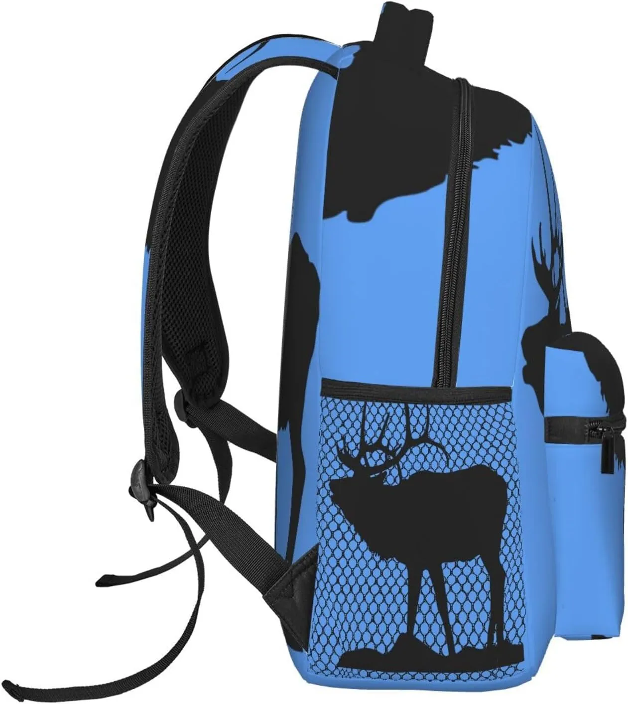 Elk Animals Backpack Laptop Backpack Sports Travel Shoulder bag Light casual backpack