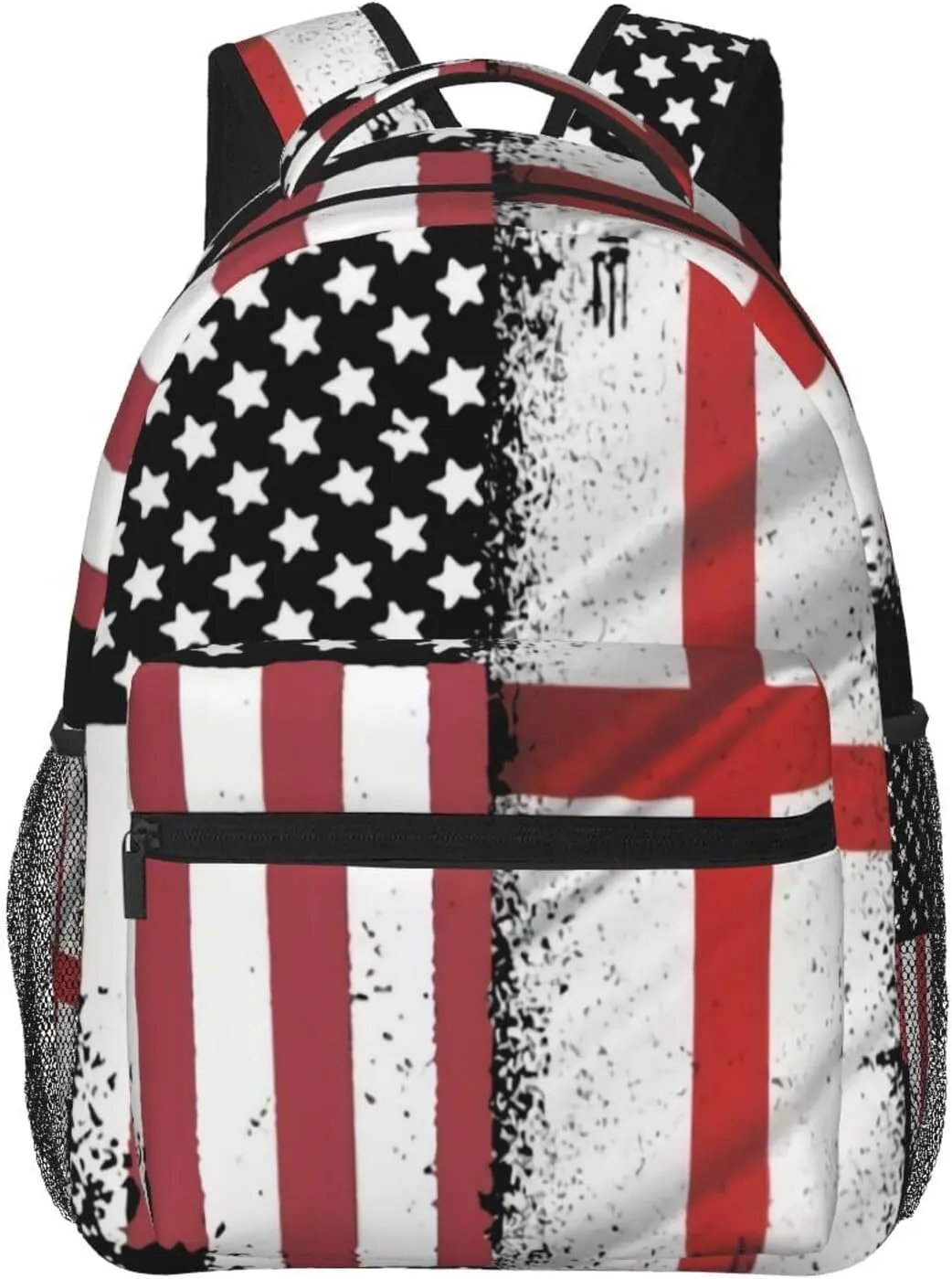 England American Flagrame Backpack Laptop Backpack Sports Travel Shoulder bag Light casual backpack