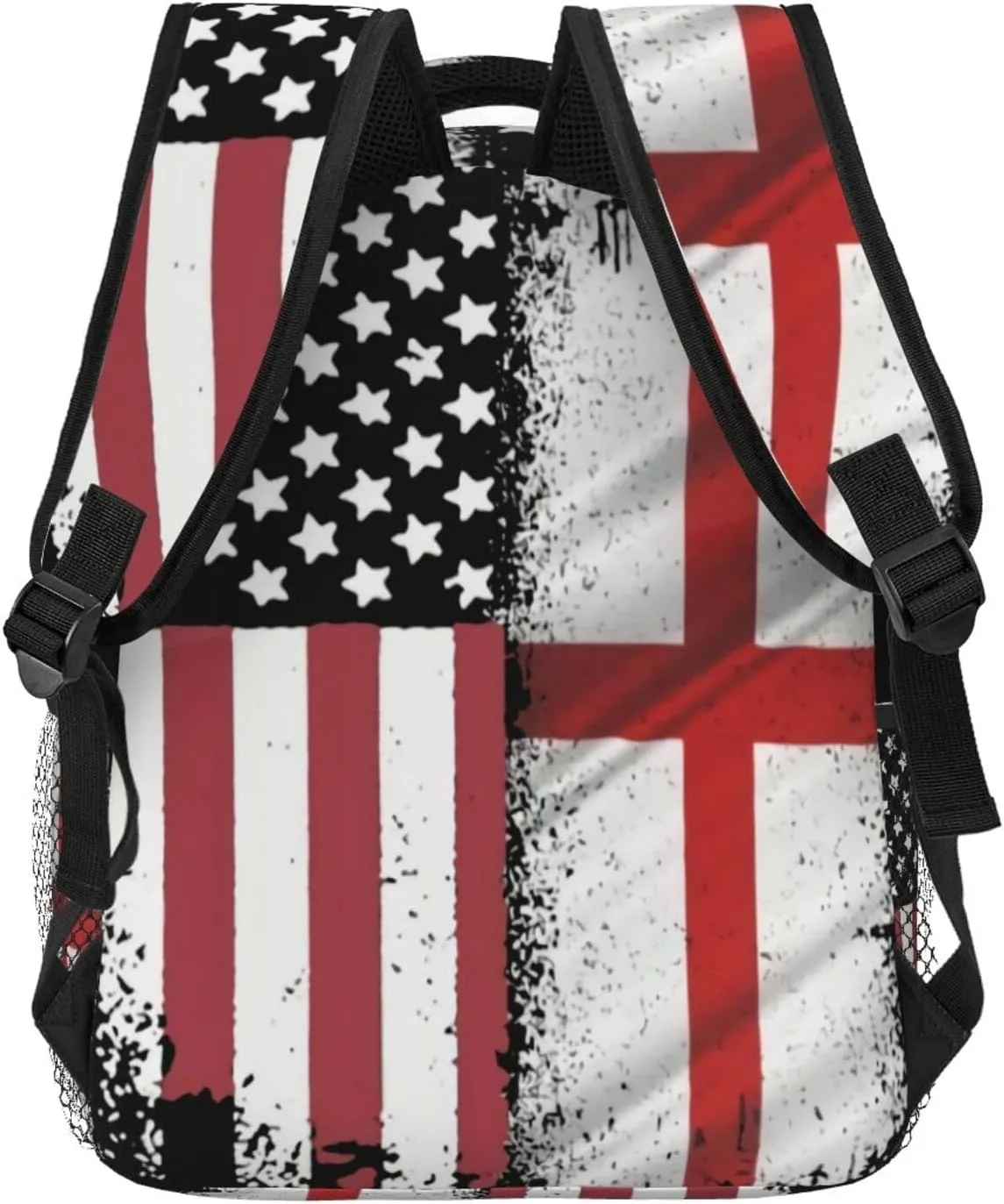 England American Flagrame Backpack Laptop Backpack Sports Travel Shoulder bag Light casual backpack