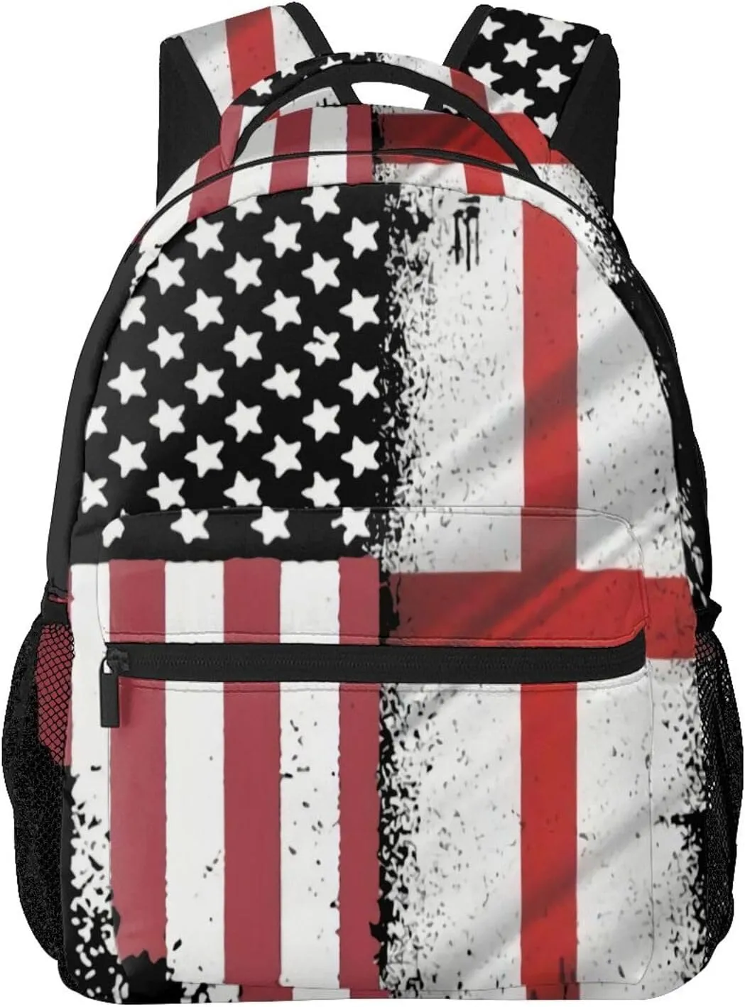 England American Flagrame Backpack Laptop Backpack Sports Travel Shoulder bag Light casual backpack