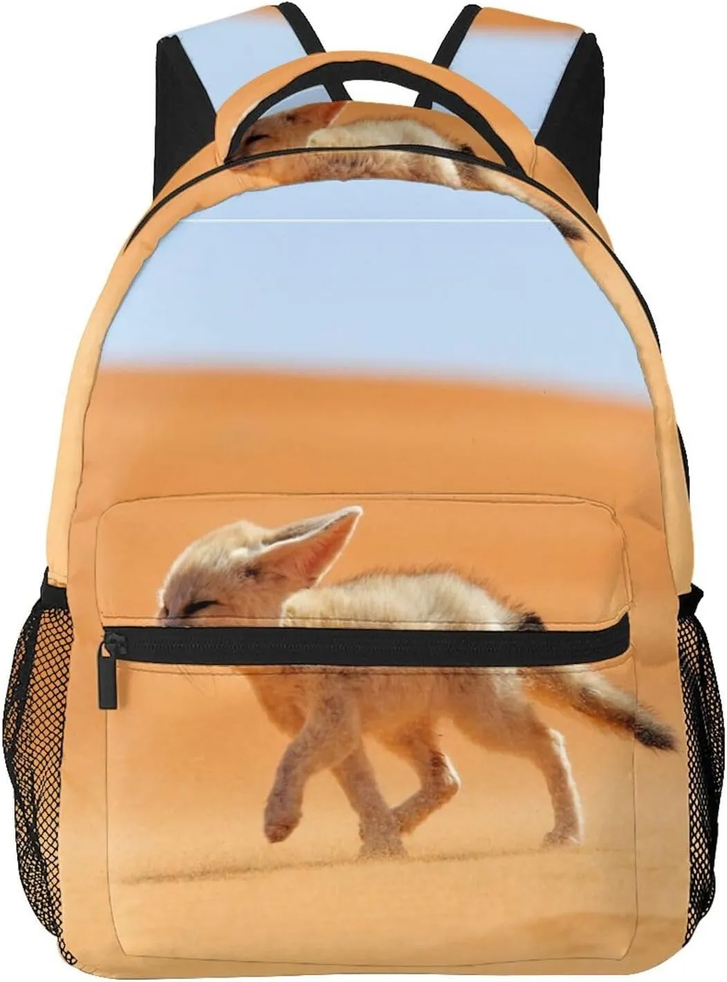 Fennec Fox Desert Backpack Laptop Backpack Sports Travel Shoulder bag Light casual backpack
