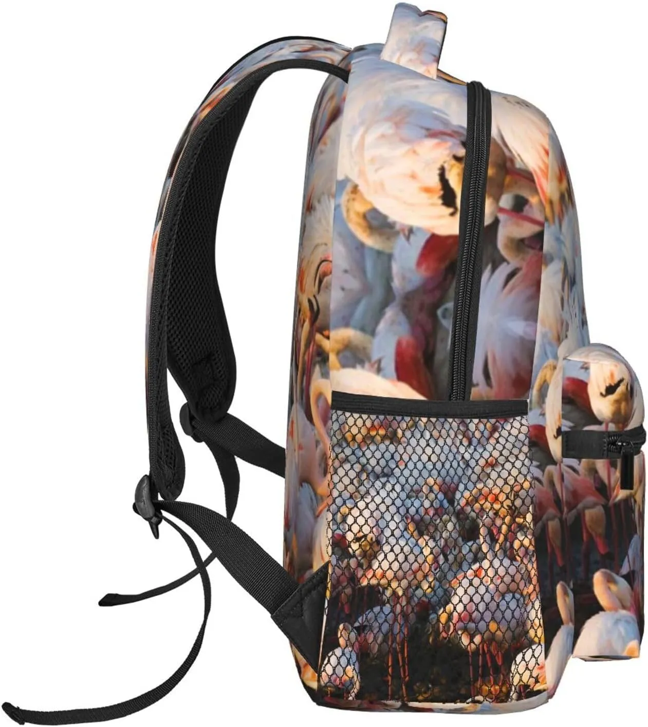 Flamingo Backpack Laptop Backpack Sports Travel Shoulder bag Light casual backpack