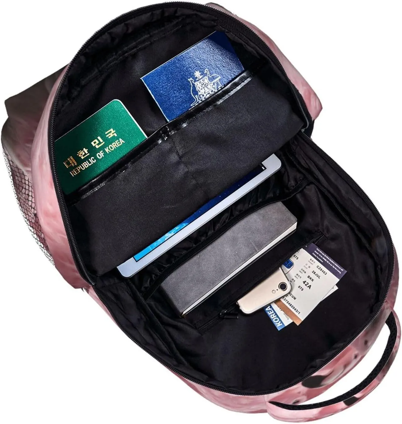 Flamingo Backpack Laptop Backpack Sports Travel Shoulder bag Light casual backpack