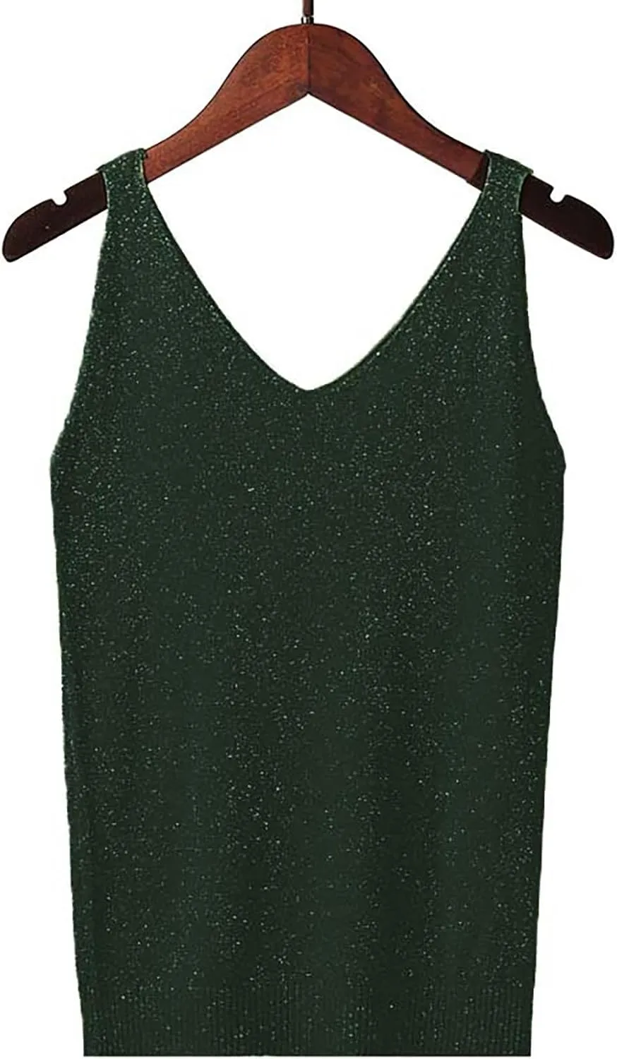 Formal Tops for Women Evening V Neck Sleeveless Glitter Tank Stylish Comfy Cute Party Club Western Shirts for Women