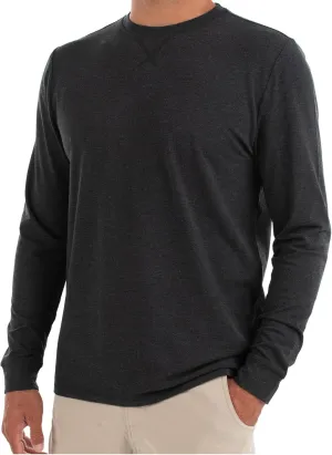 Free Fly Men's Flex Long Sleeve - Premium Weight Bamboo Viscose Shirt, Sun Protection UPF 50  Long Sleeve Shirt for Men